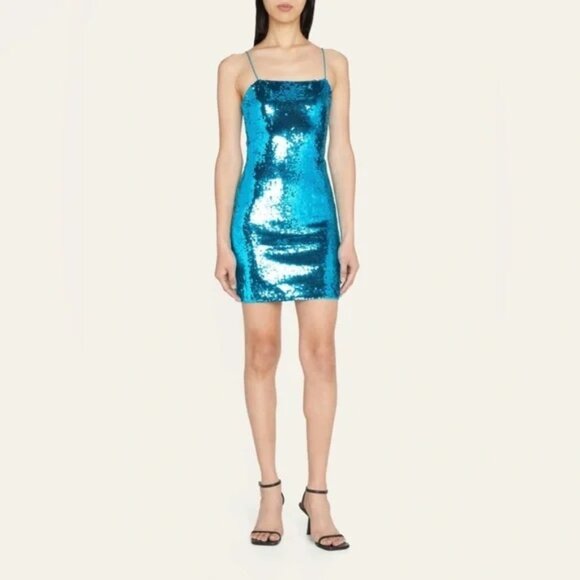 Alice and Olivia Nelle Mini Dress Size 4 - See Detailed Pictures - Picture 2 of 16